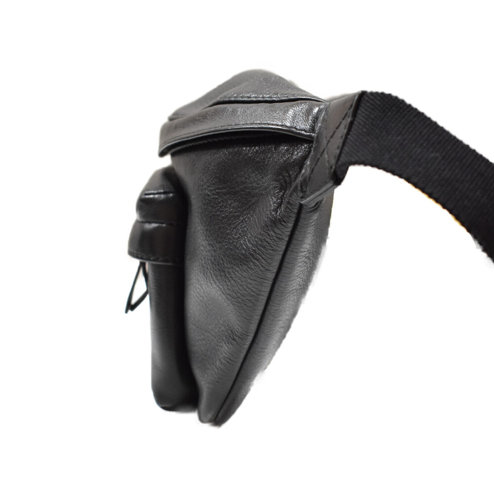BALENCIAGA Belt Bag Black Leather - Picture 3 of 7